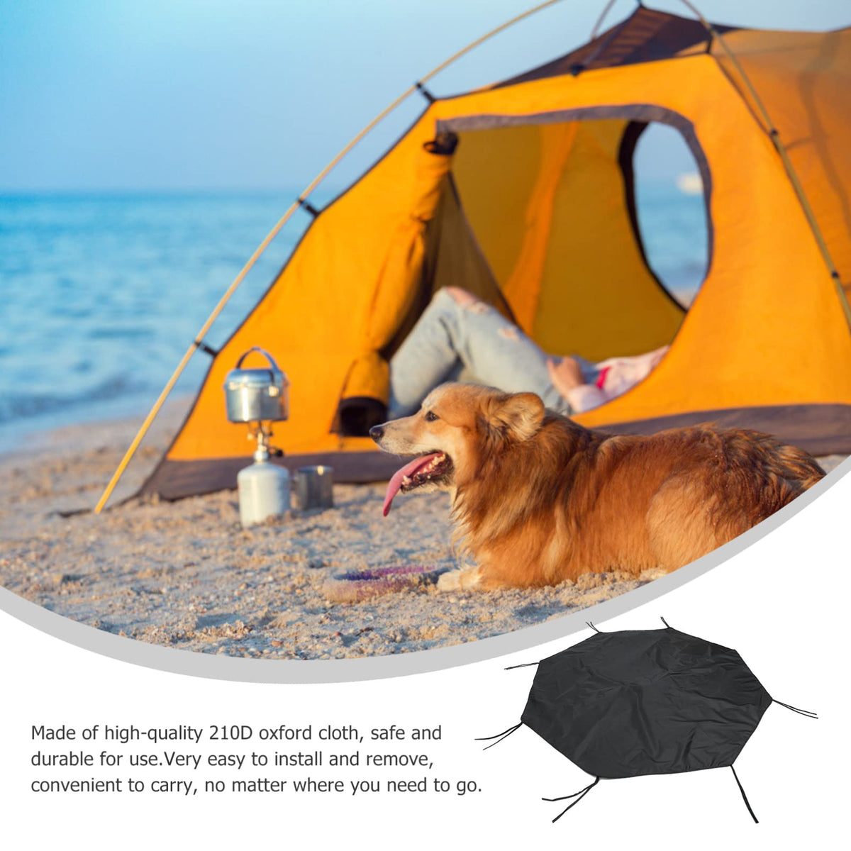 Heavy Duty Oxford Dog Pen Cover R97181