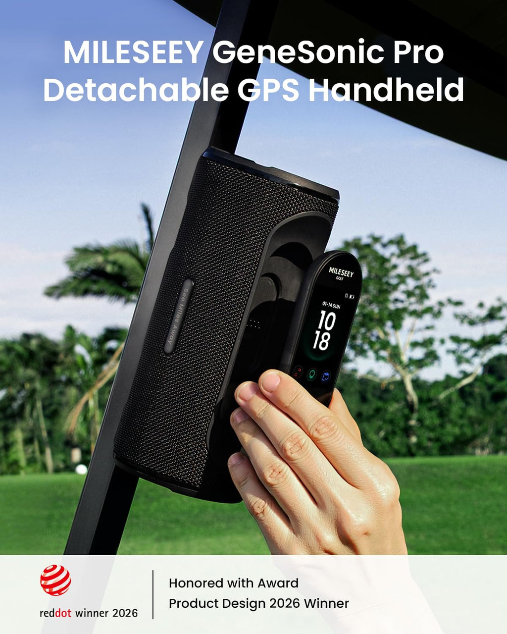 Golf GPS Speaker with 43K+ Courses R967