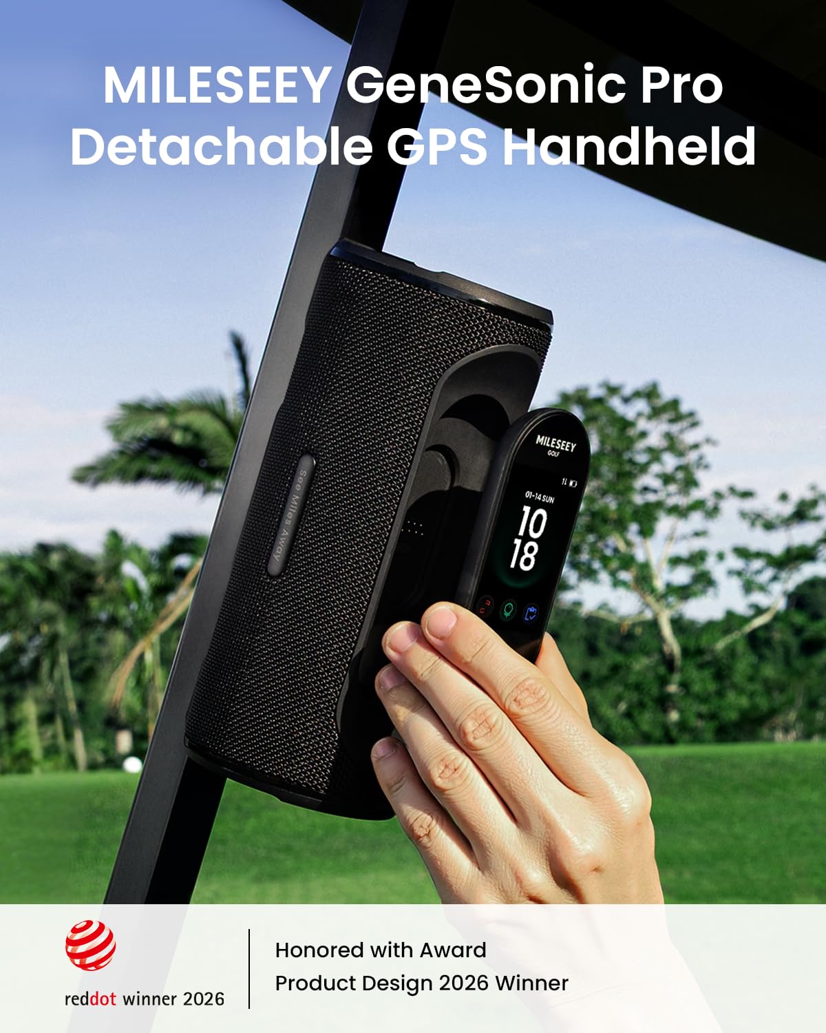 Golf GPS Speaker with 43K+ Courses R967