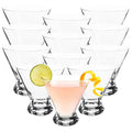Stemless Martini Glasses Set of 12 A820
