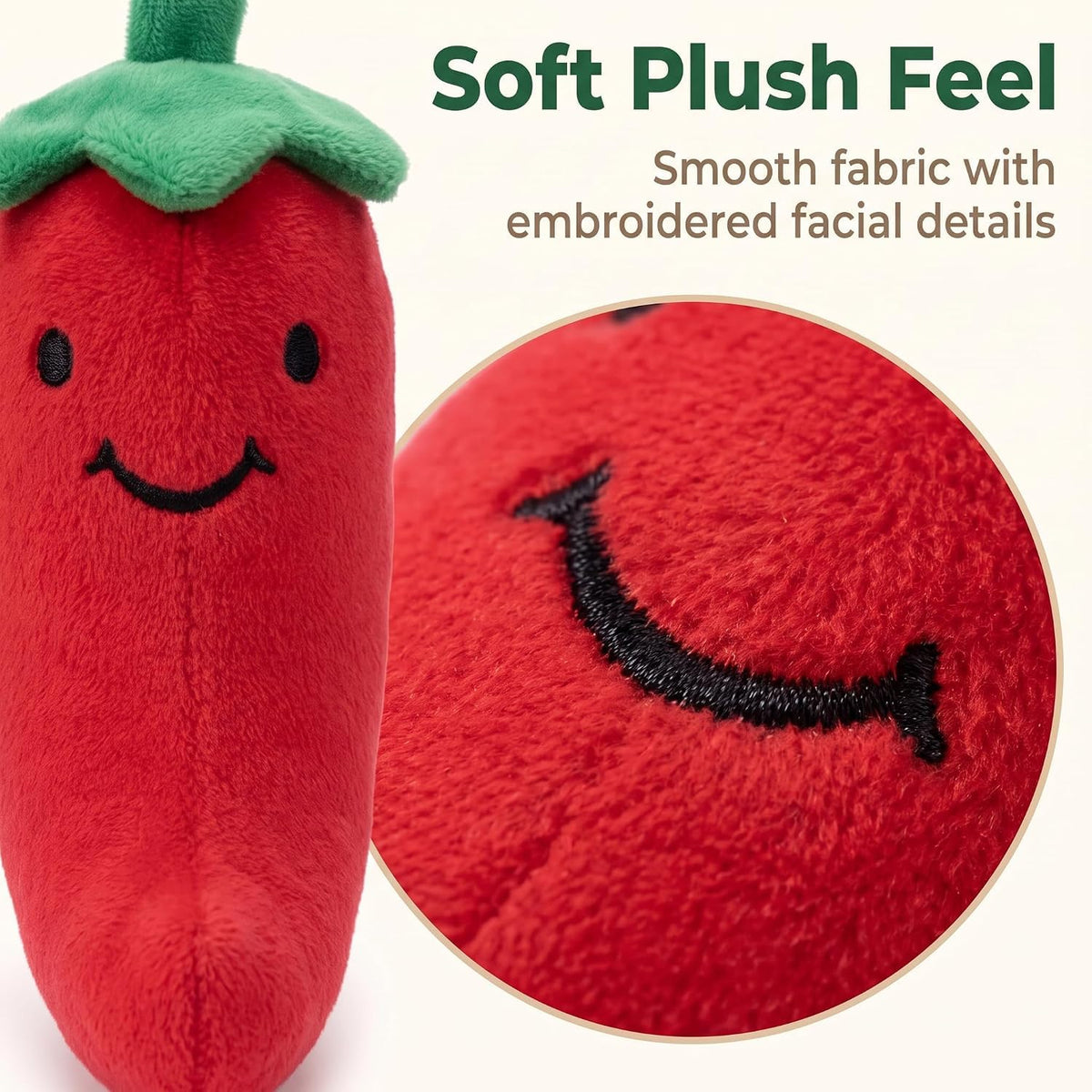 Dog Squeaky Chili Eggplant Corn Pet Supplies A7368