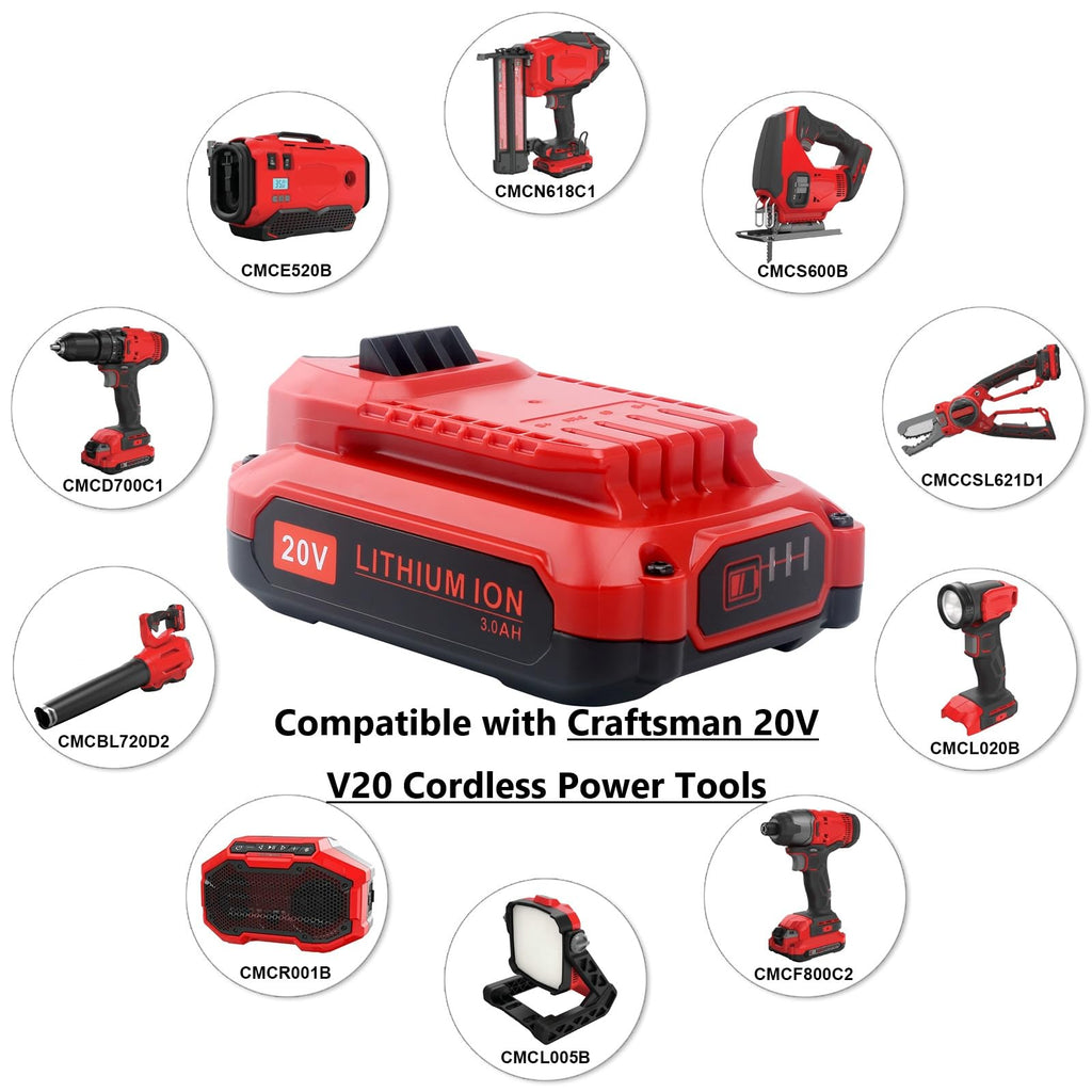 20V Lithium Battery W7574