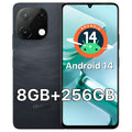 Unlocked Android 14 Smartphone 256GB Octa-Core 6.75" HD+ 5000mAh 4G Dual SIM R343
