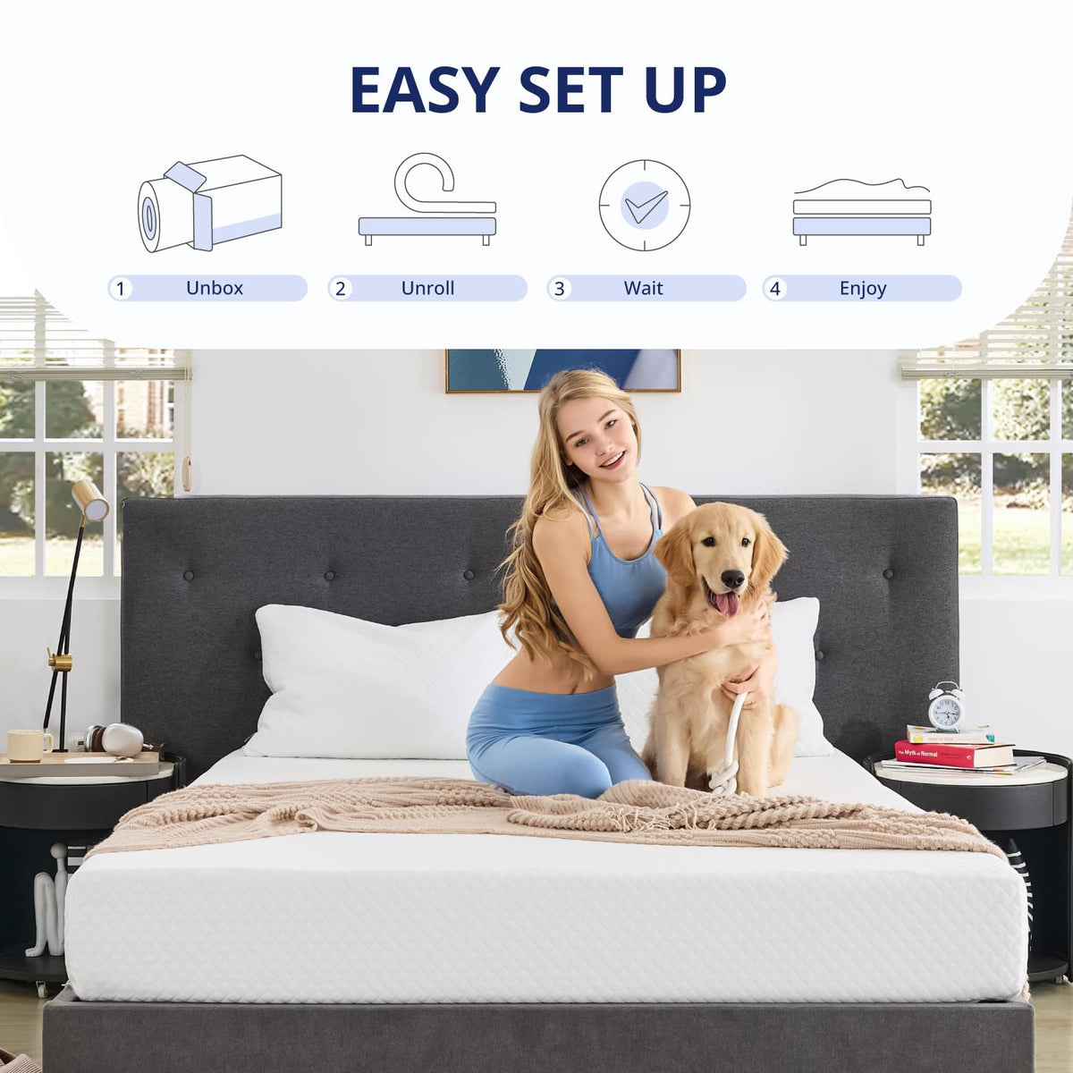 6 Inch Full Mattress U300