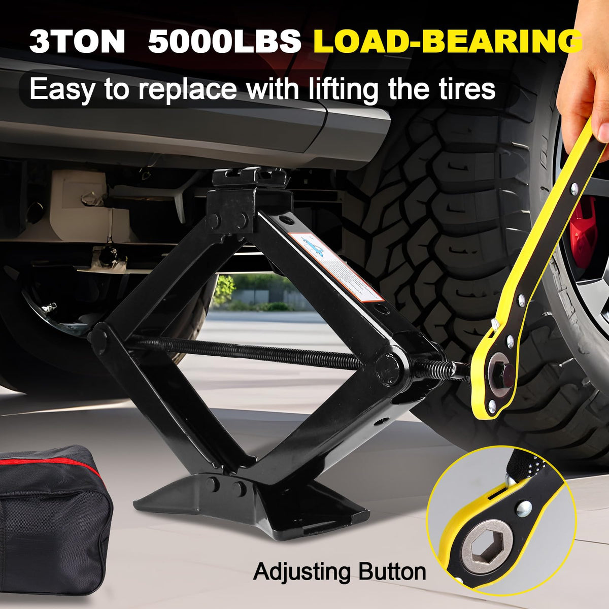 3 Ton Scissor Jack T489018