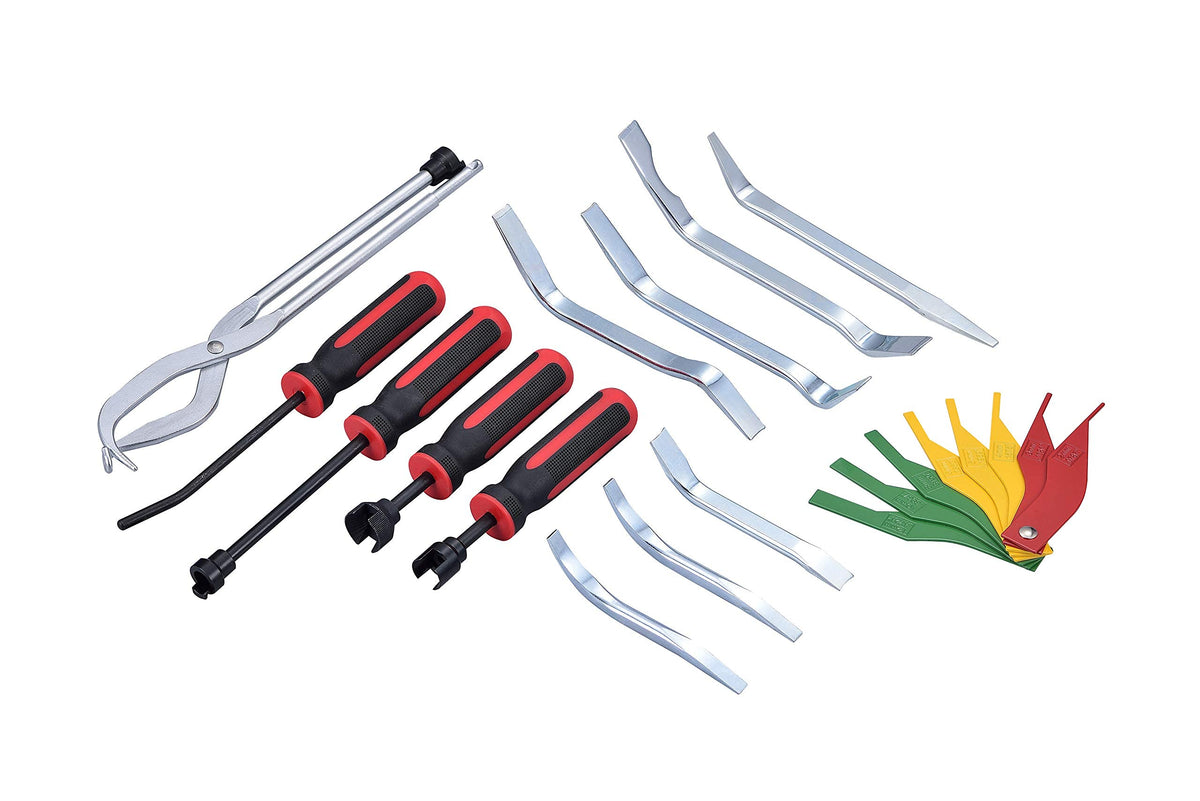 14-Piece Drum Brake Tool Set with Brake Lining Gauge G411