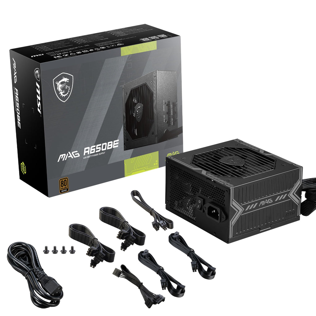 650W Semi-Modular ATX Power Supply 80+ Bronze H1655