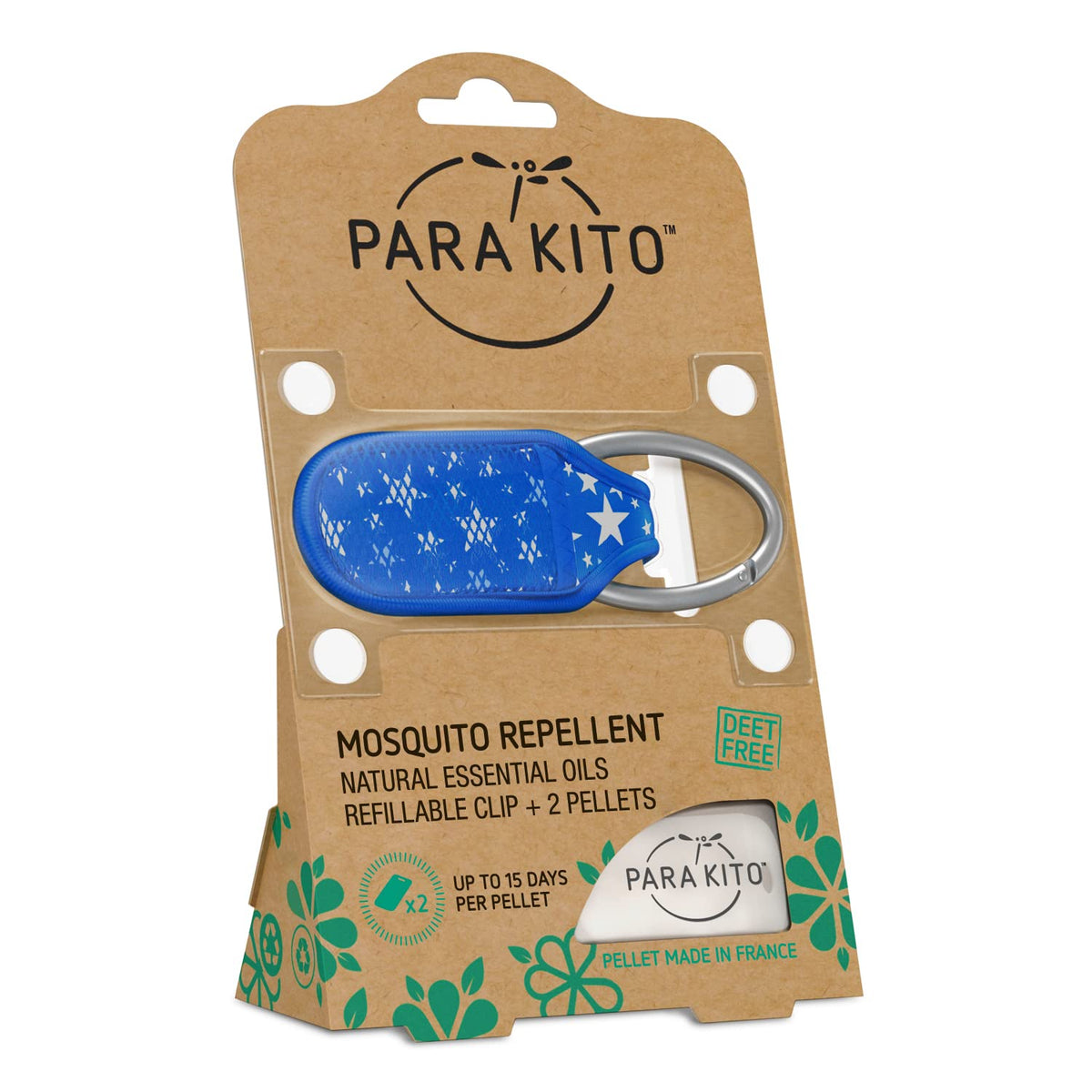Mosquito Repellent Refillable Clip + 2 Pellets C126