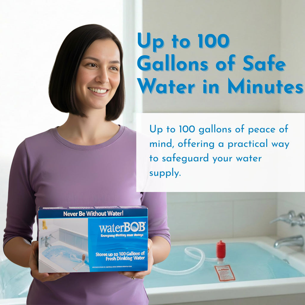Bathtub Water Storage Bladder 100 Gallon Food Grade BPA Free N8193