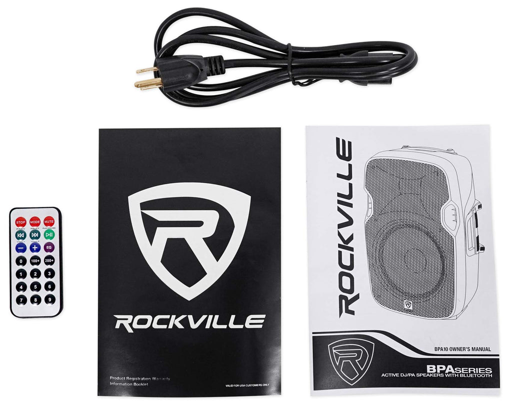 10" Powered PA Speaker with Bluetooth V8381