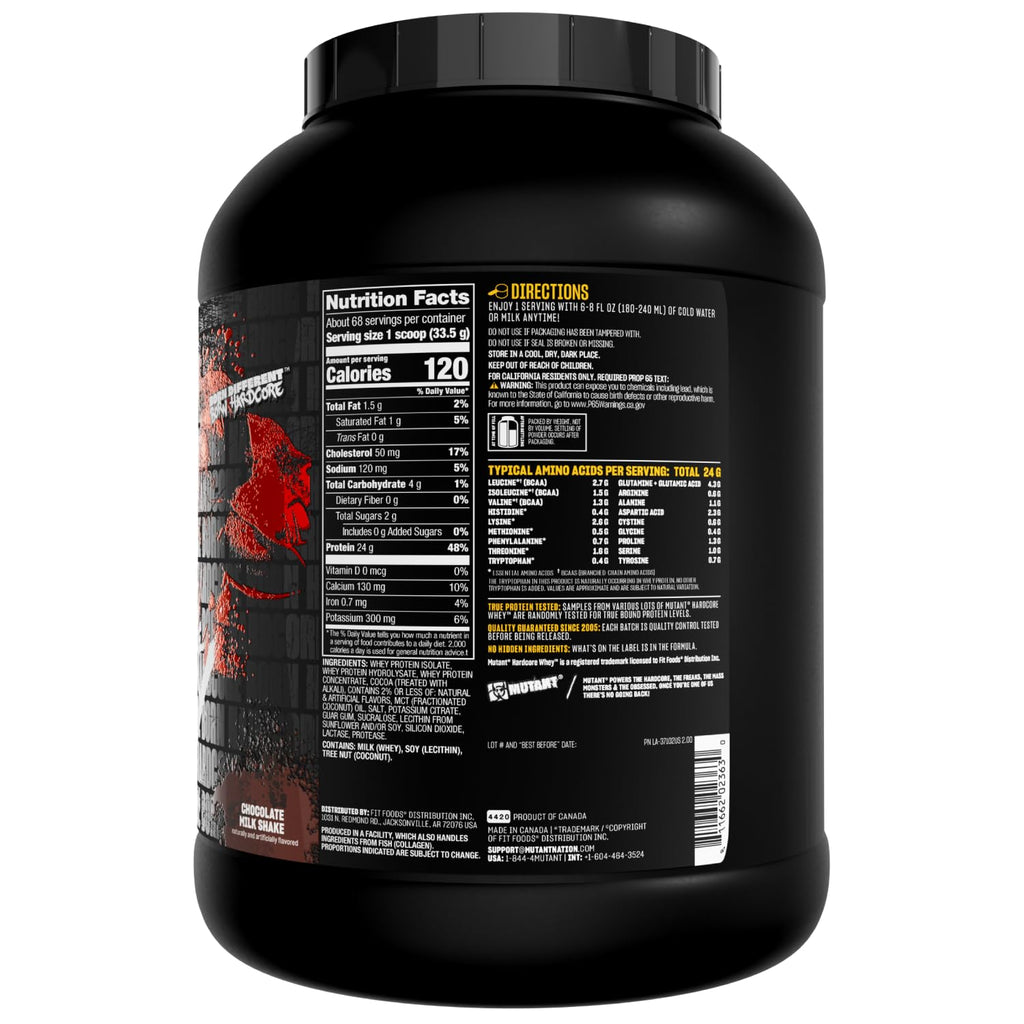 Whey Protein Isolate Chocolate 5 lb S3438