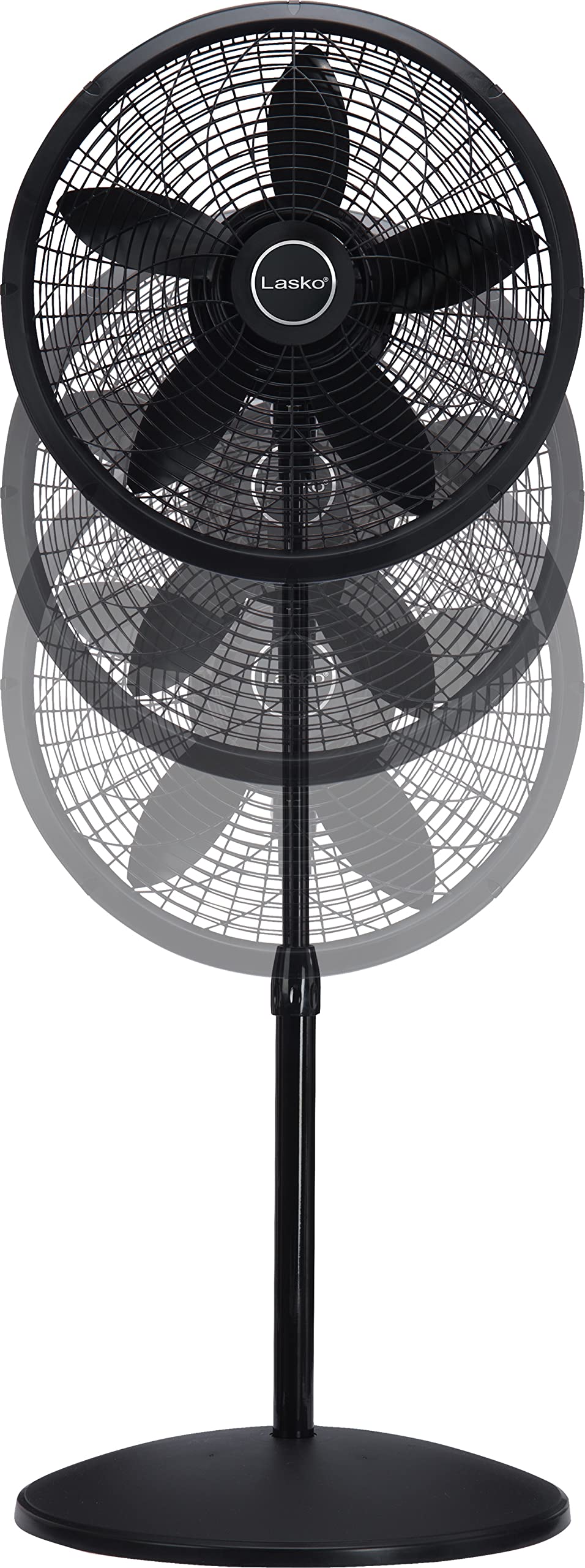 Adjustable Pedestal Fan 18” Black D35115