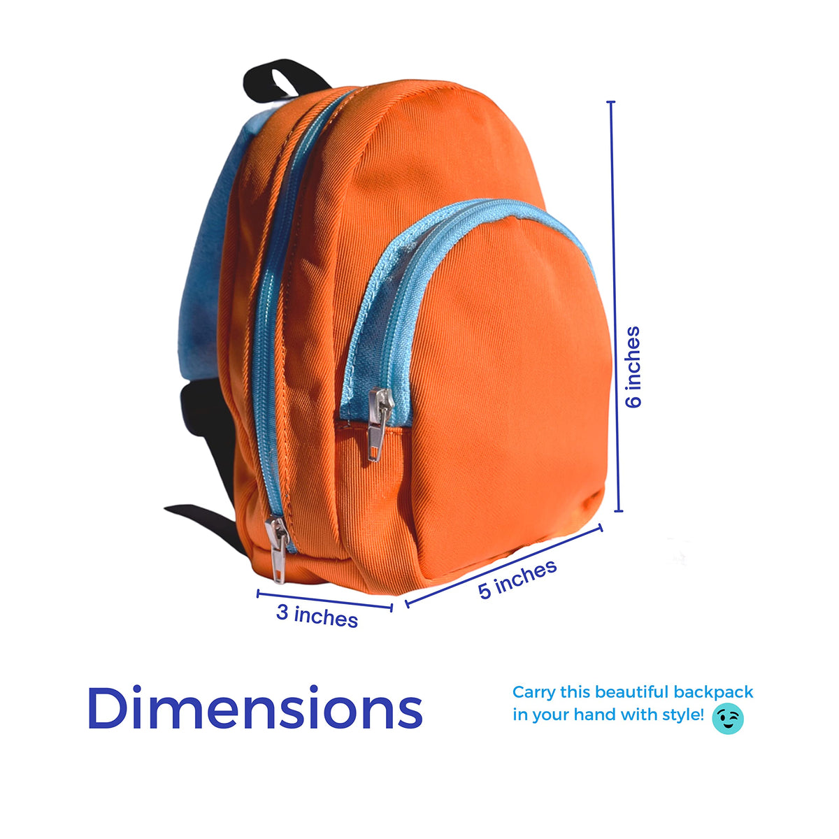 Orange Diabetic Supply Bag Y81085