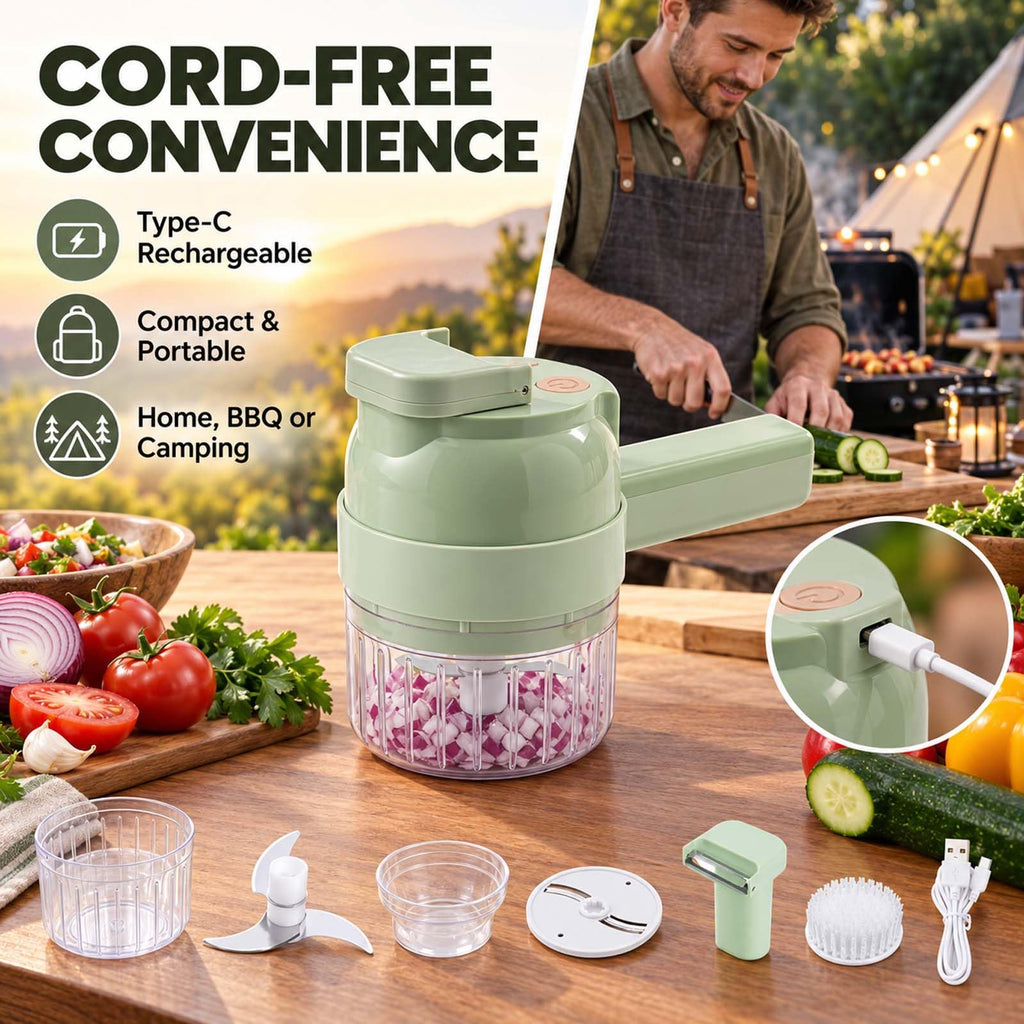 5-In-1 Electric Vegetable Chopper H431572
