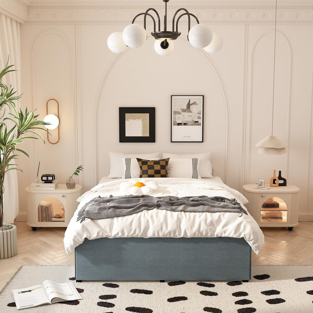 Queen Size 18 Inch Metal Bed Frame H37507