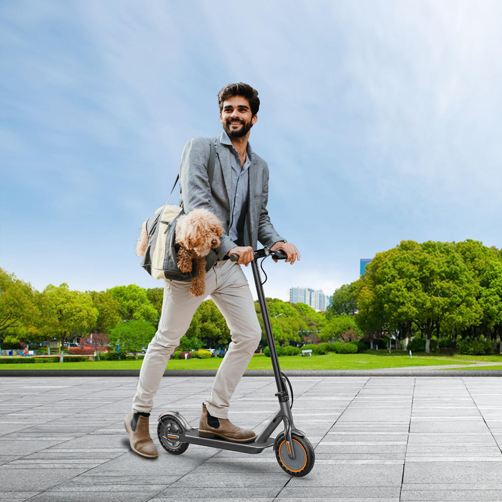 Foldable Pink Electric Scooter with Seat V54595