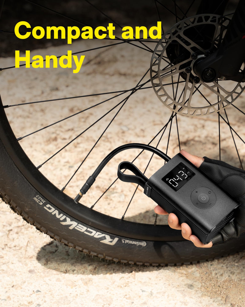 Portable Air Compressor with Digital Pressure Gauge 150PSI O625677