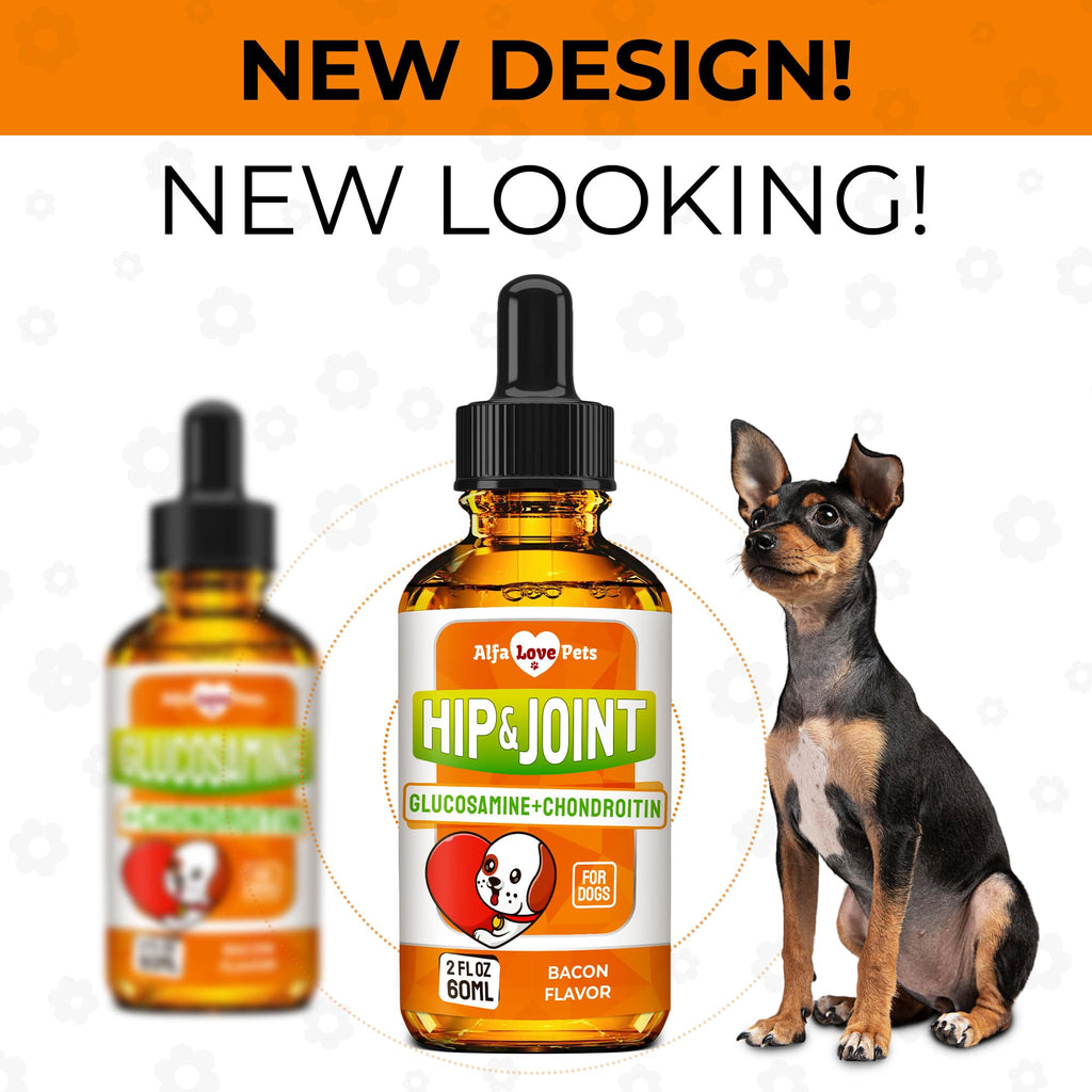 Liquid Glucosamine Chondroitin Dog Supplement 2 oz O926312