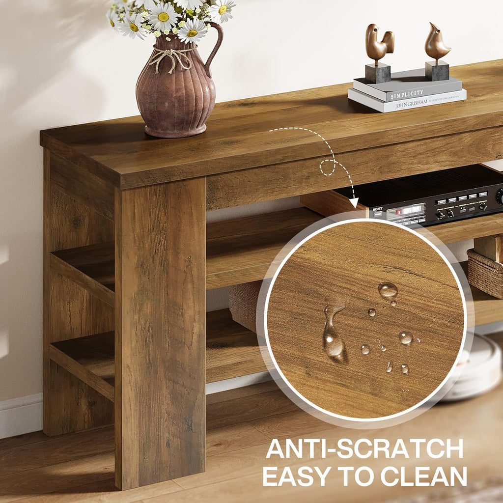 47" TV Stand with 3-Tier Open Storage Shelves G813888