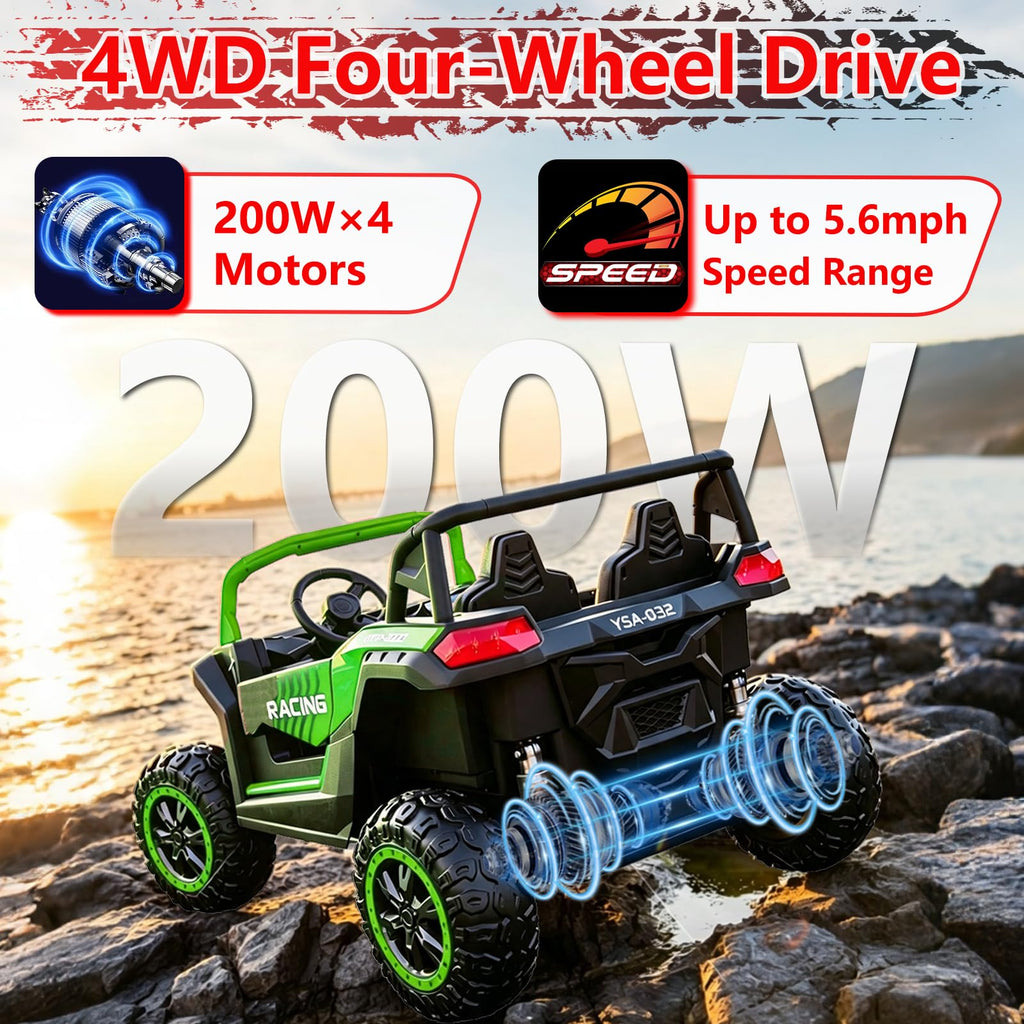 XXXL 2 Seater 24V Kids Side by Side UTV Y2340