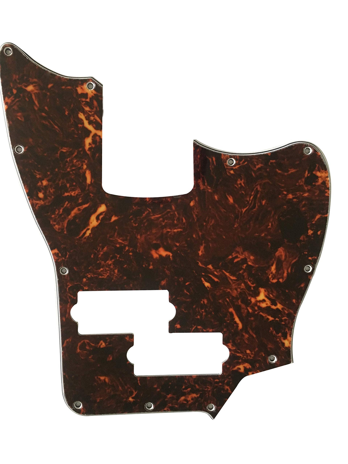 4 Ply Brown Tortoise Short Scale Guitar Pickguard S32570