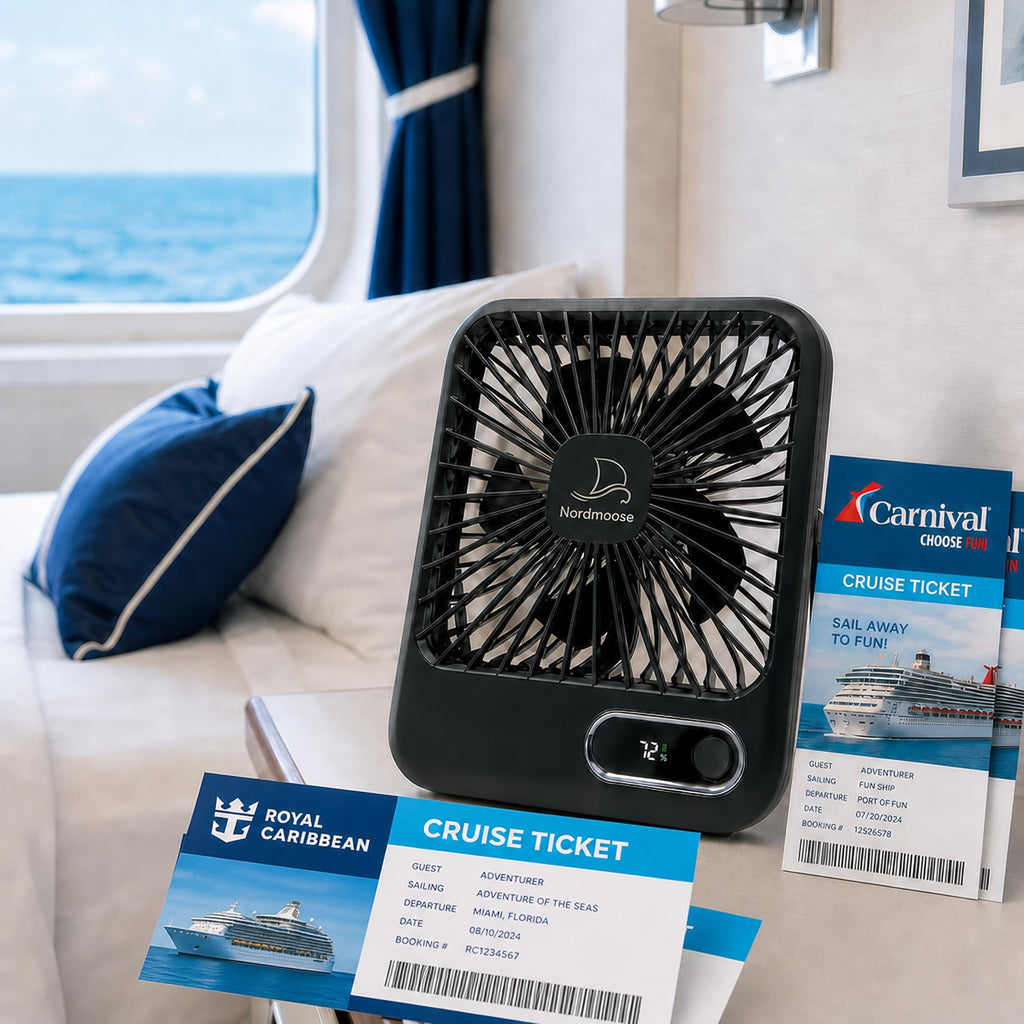 Portable USB Rechargeable Fan with Magnetic Hook L695