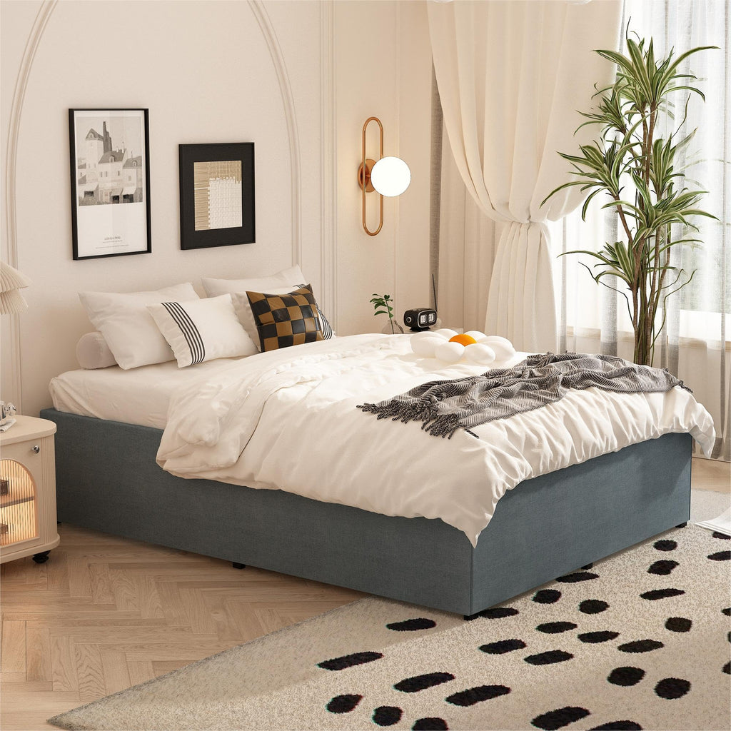 Queen Size 18 Inch Metal Bed Frame H37507