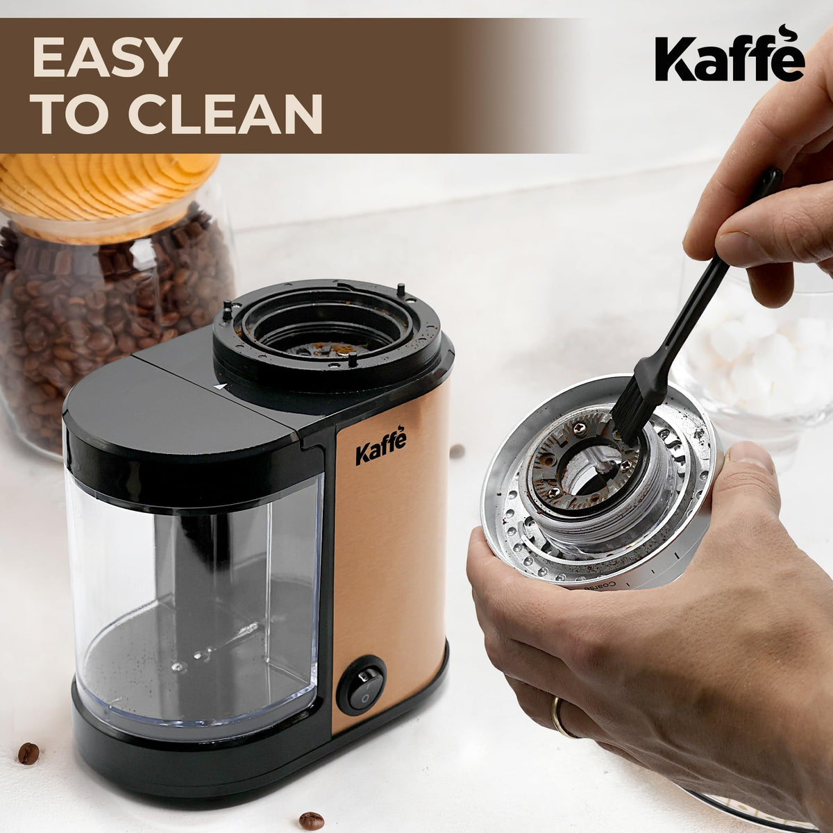 Electric Burr Coffee Grinder 5.5oz Adjustable K6791