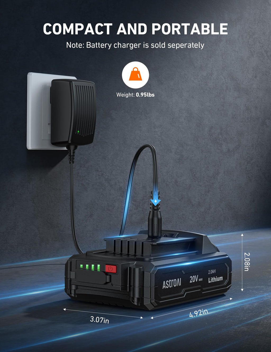 20V MAX Rechargeable Li-ion Battery G35117