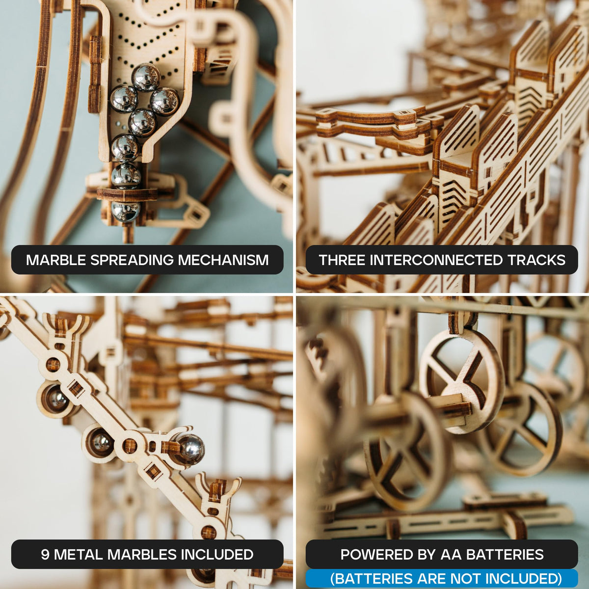 Wooden Marble Run 3D Puzzle K88926