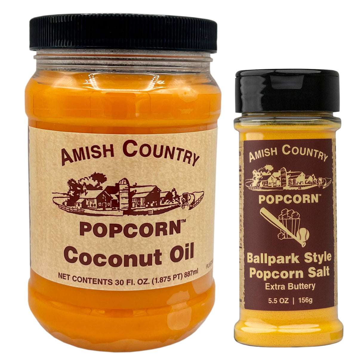 Coconut Oil and Popcorn Salt Variety Pack Q368598