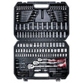 1/4 in, 3/8 in and 1/2 in Drive 202 Piece Mechanics Tool Set T909