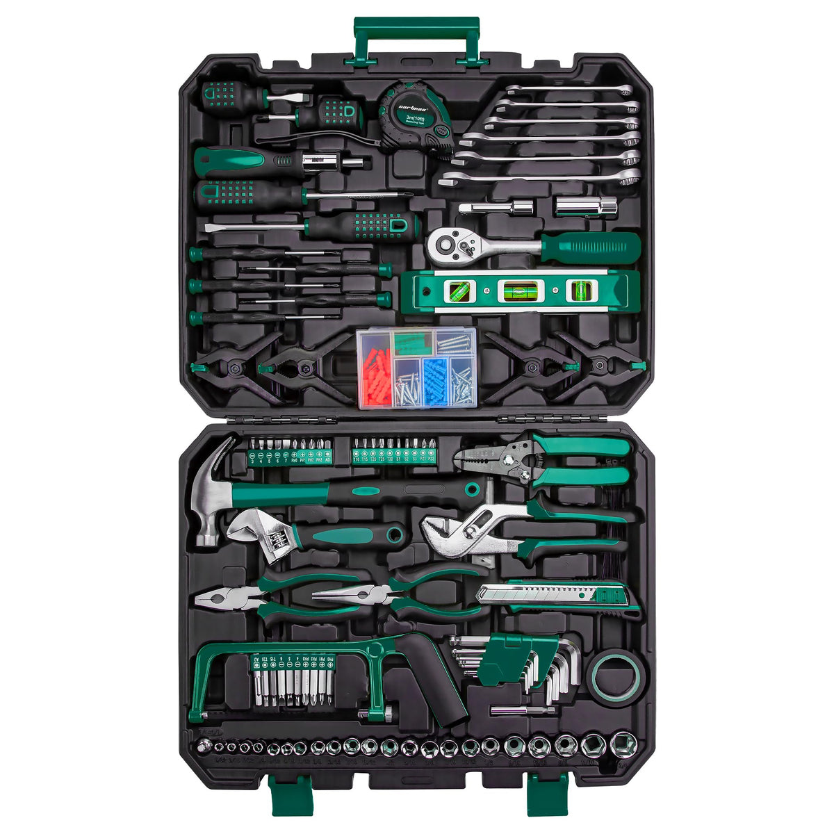 238-Piece Green Tool Set with Storage Box J971075