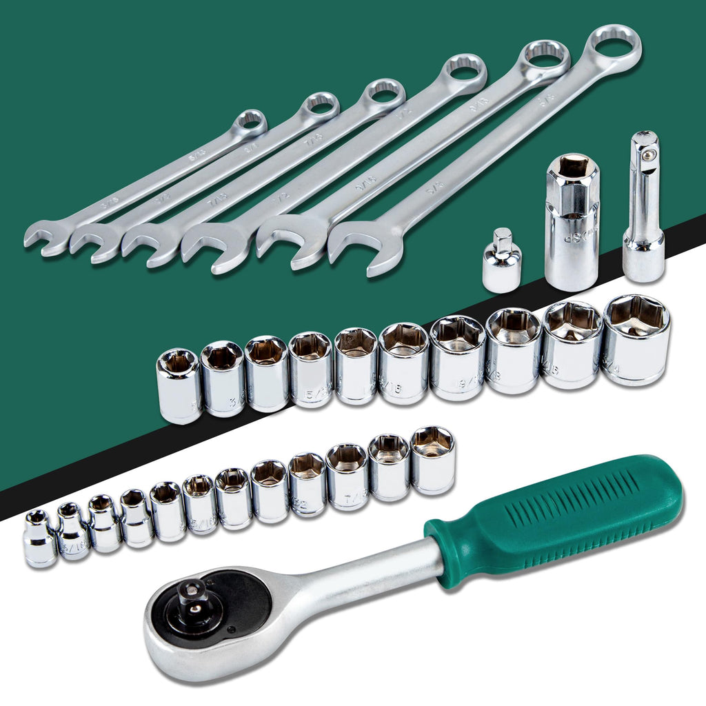 238-Piece Green Tool Set with Storage Box J971075