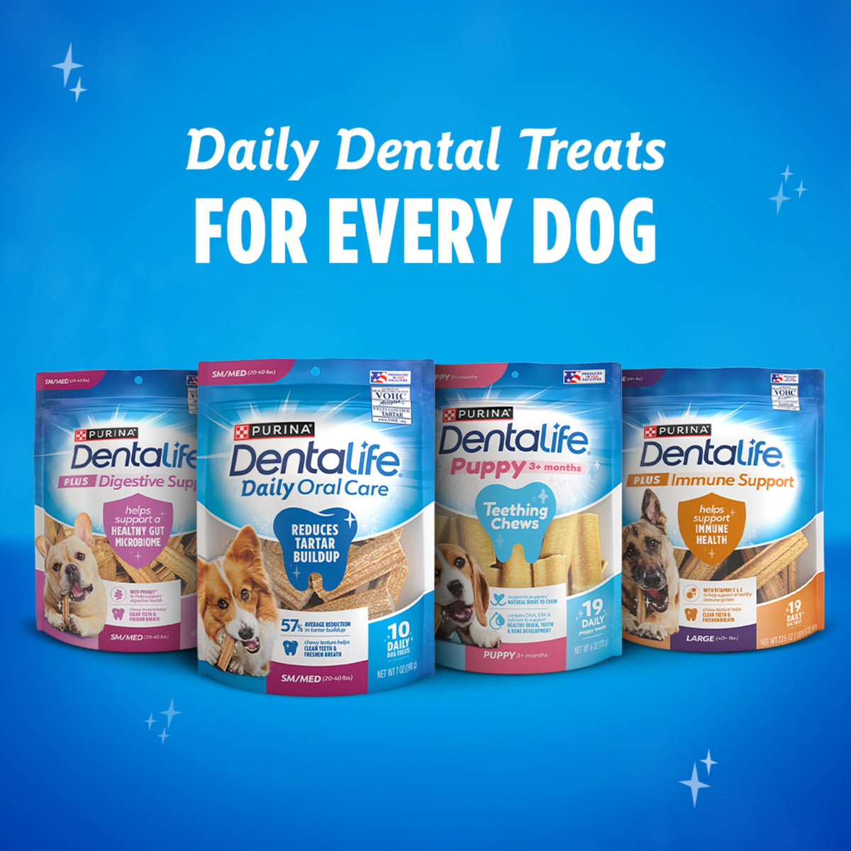 Daily Oral Care Dog Treats 40 ct J9080