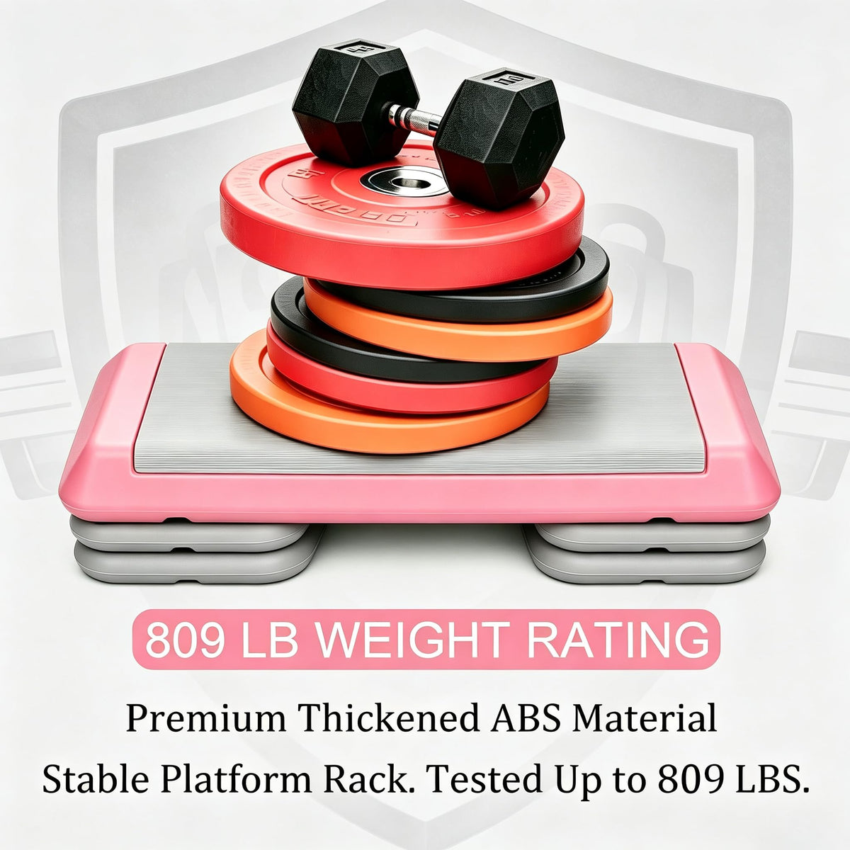 Height Adjustable Aerobic Step Platform I1449