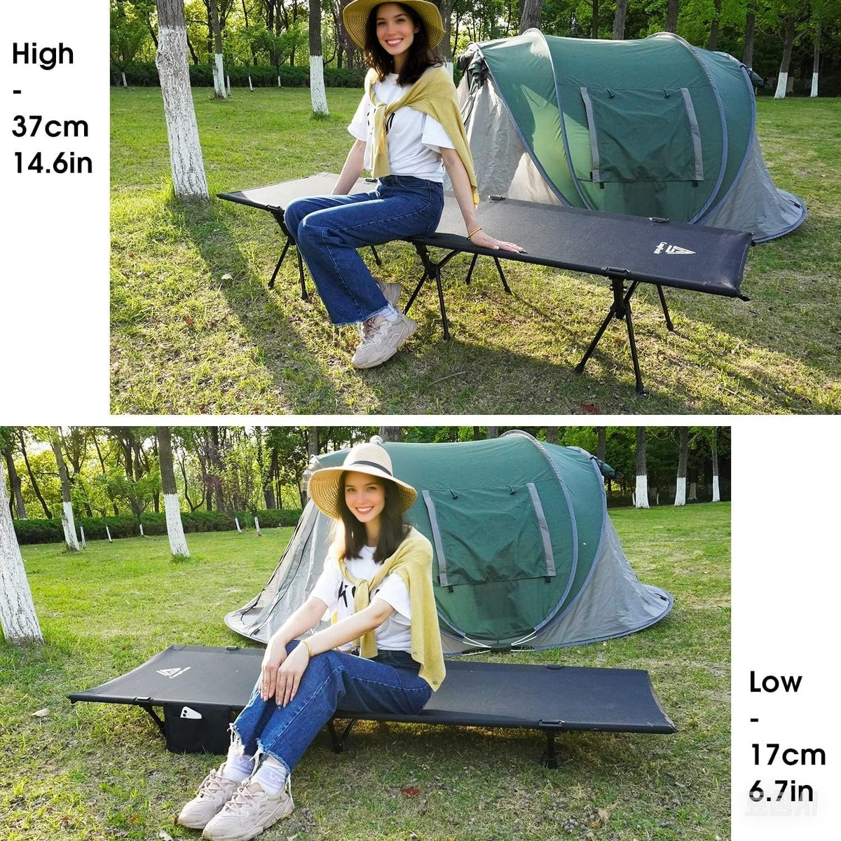 Ultralight Aluminium Camping Cot W813