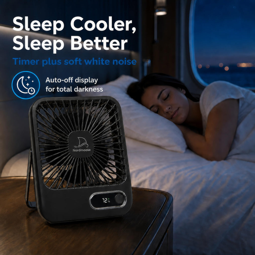 Portable USB Rechargeable Fan with Magnetic Hook L695