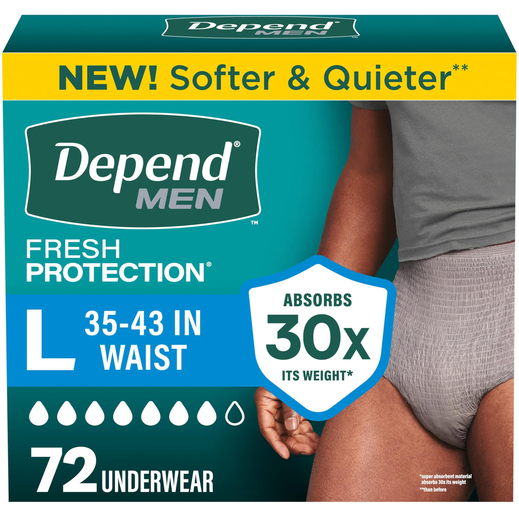 Large 72 Count Adult Diapers Q236