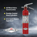 2.5 lbs ABC Dry Chemical Fire Extinguisher L672953