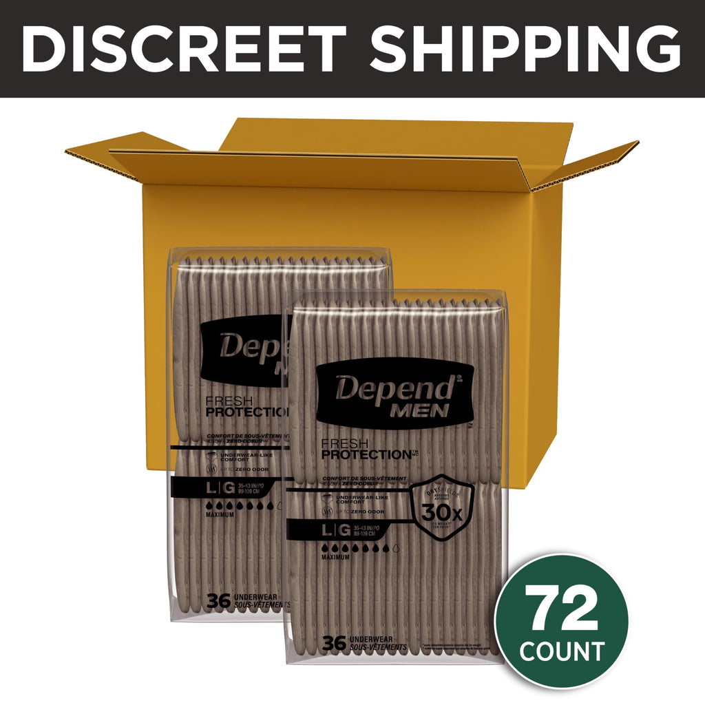 Large 72 Count Adult Diapers Q236