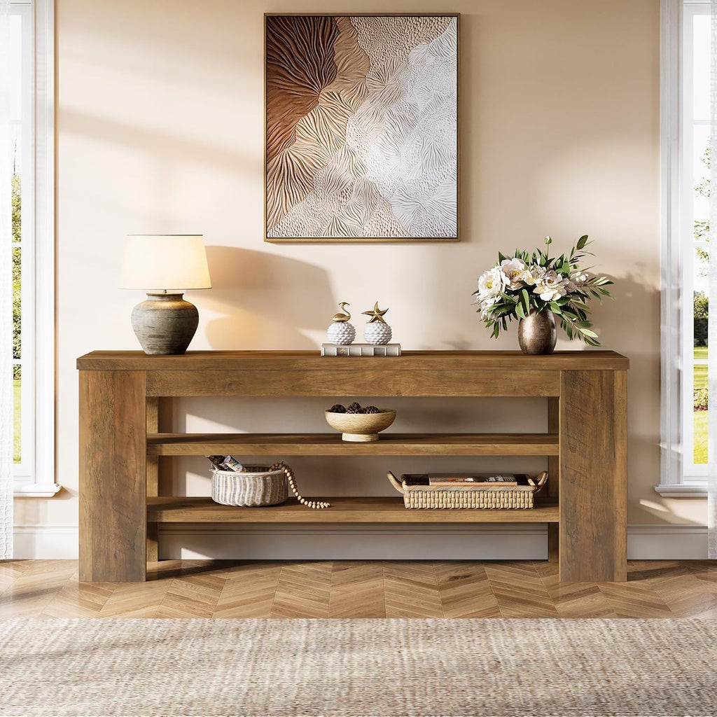 47" TV Stand with 3-Tier Open Storage Shelves G813888