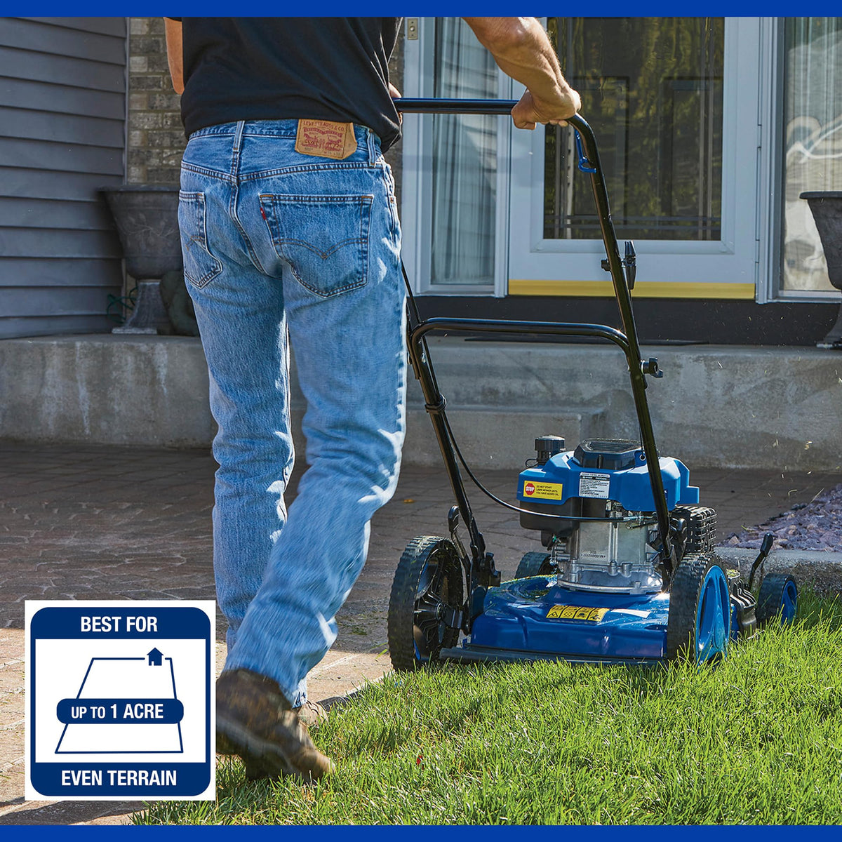 21in. 3-in-1 Gas Lawn Mower K6139