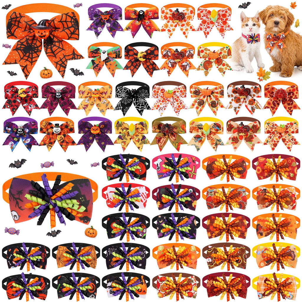 50 Pcs Dog Bow Ties H24094