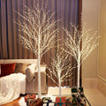 Lighted Birch Twig Tree with Fairy Lights, Pack of 3 Warm White T95904